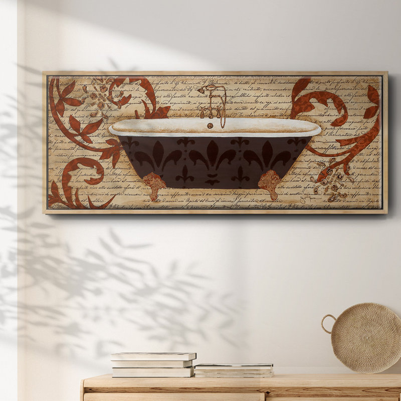 Renaissance Bath II- Framed Canvas