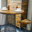 Wildwood Counter Stool with Metal Frame
