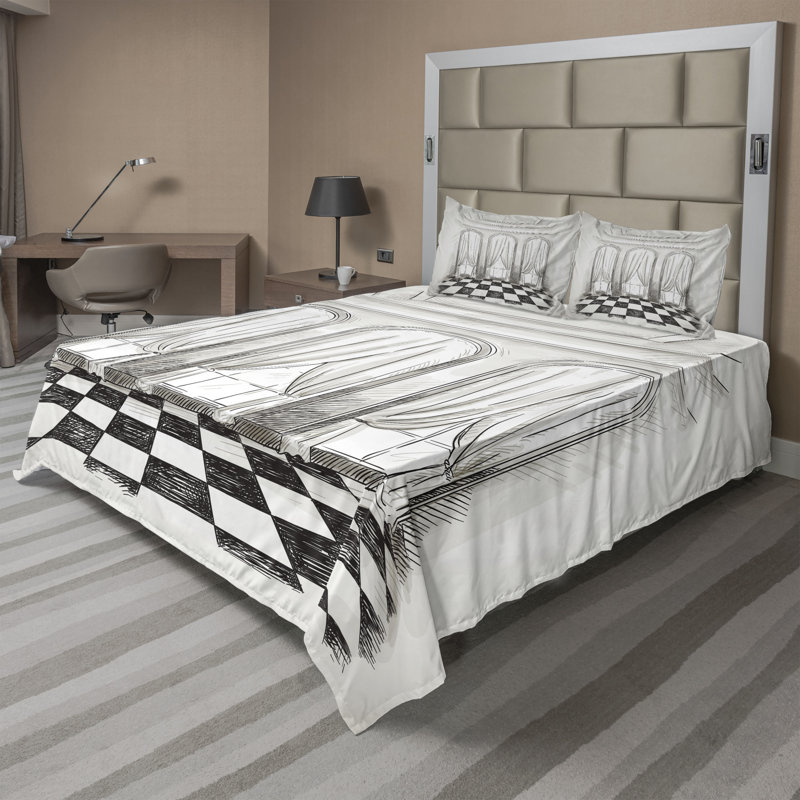 Microfiber Sheet Set, King Sheet Set with Fitted Sheet and 2 Pillowcases