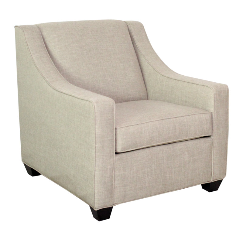 Fauteuil l 31 po Phillips, Cafelle, Perle Fluff