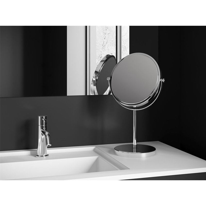 Crunkelton Concave Mirror, Gray