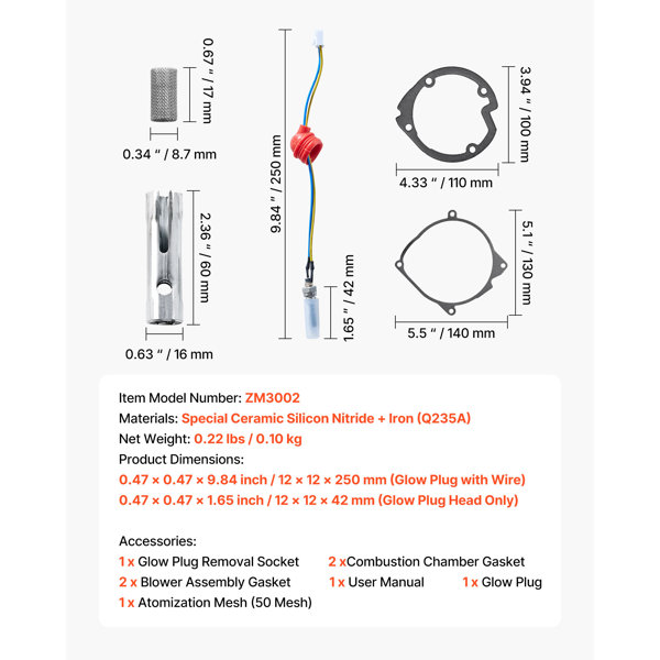 Dimensions du produit