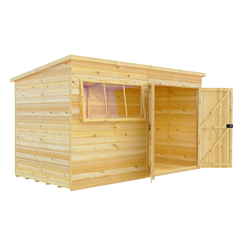 Shire Ranger Premium Shiplap Shed Workshop 12 Ft X 6 Ft