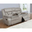Causeuse coulissante avec console Taupe-1523568529
