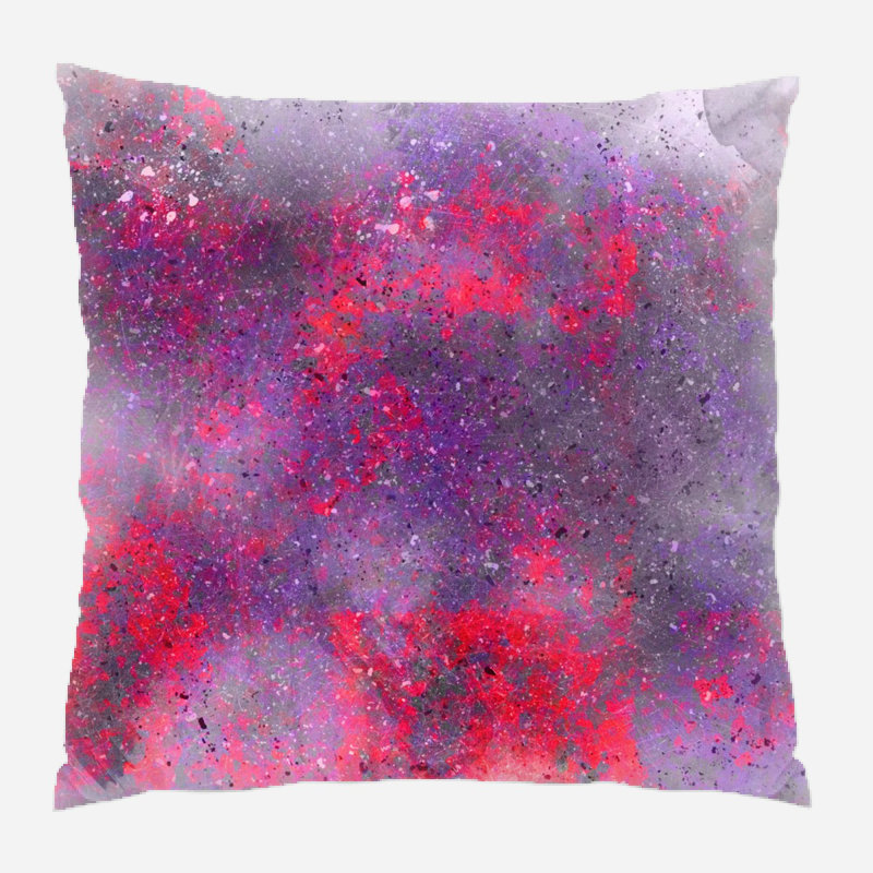 Fleta Throw Pillow, Microsuede, Indoor