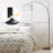 Asem 78.7'' Arched/Arc Floor Lamp with Remote Control, LED Bulb Included, and Big Drum Shade-1920771474-1892449798