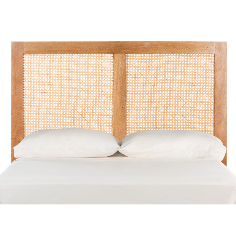 Tête de lit en rotin Tahoe, Simple, Naturel