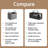 6-Pack Heavy Duty Moving Bags, Large Storage Totes with Backpack Straps, Reinforced Handles and Zippers, Ideal for Moving Supplies, Packing and College Dorm Essentials-126739836