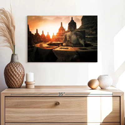 Adella Borobudur Buddha Sunrise