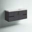 48.5" Wall-Mounted Single Bathroom Vanity With Cultured Marble Top-2118343971