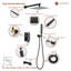 Robinet de baignoire et douche Calder avec valve brute-61901561