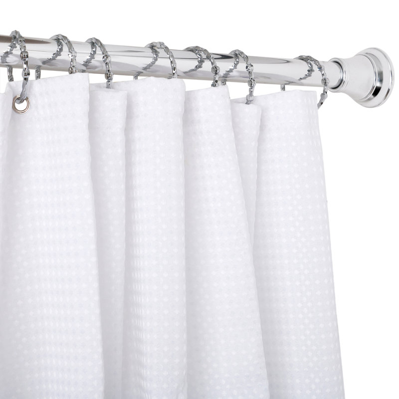 Crochets à rideau de douche, Chrome
