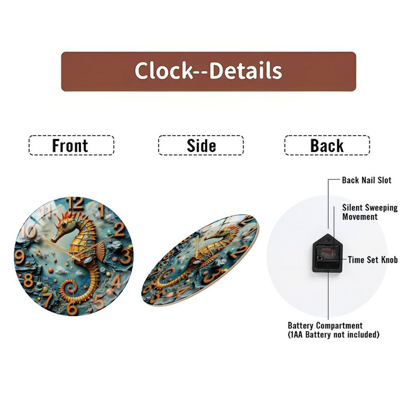 Horloge murale Creative Creative