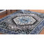 Tapis bleu / gris Evanoff-1359400592