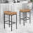 Backless Bar Stools Counter Stools With Footrest-150640074-150640075