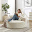 Fauteuil-lit une place moderne et moelleux en polyester éponge de 140 cm (55 pouces) pour salon, chambre, salle de détente et salle de projection (non pivotant).-747105366