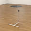 Glass Top C Table End Table