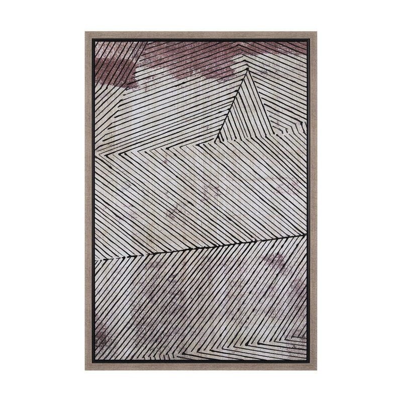 Papyrus texturé à la main sur toile texturée, Papyrus Texture II