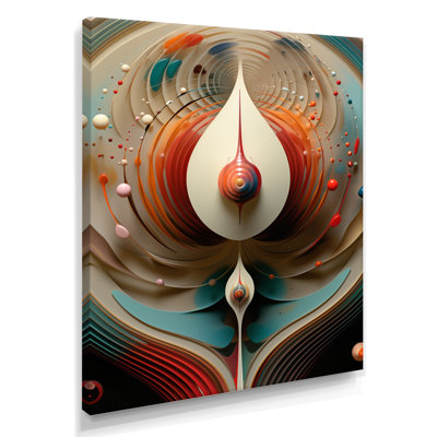 «Awakening Of Origine», reproduction d'art murale abstraite
