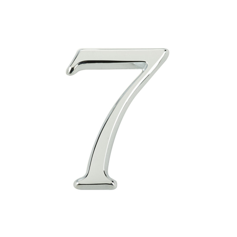 6cm H Brass House Number, 8