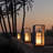 18.9'' Solar Powered Integrated LED Outdoor Table Lamp