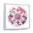 White Floater Framed