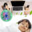 Kbndieu USB Fan with LED Clock  Light Adjustable Time