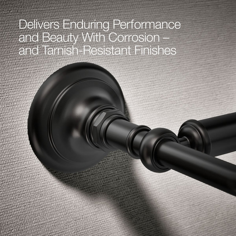 Artifacts® Pivoting Toilet Tissue Holder, Matte Black