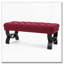 Banc de repose-pieds capitonné à boutons Hilton-1082029037