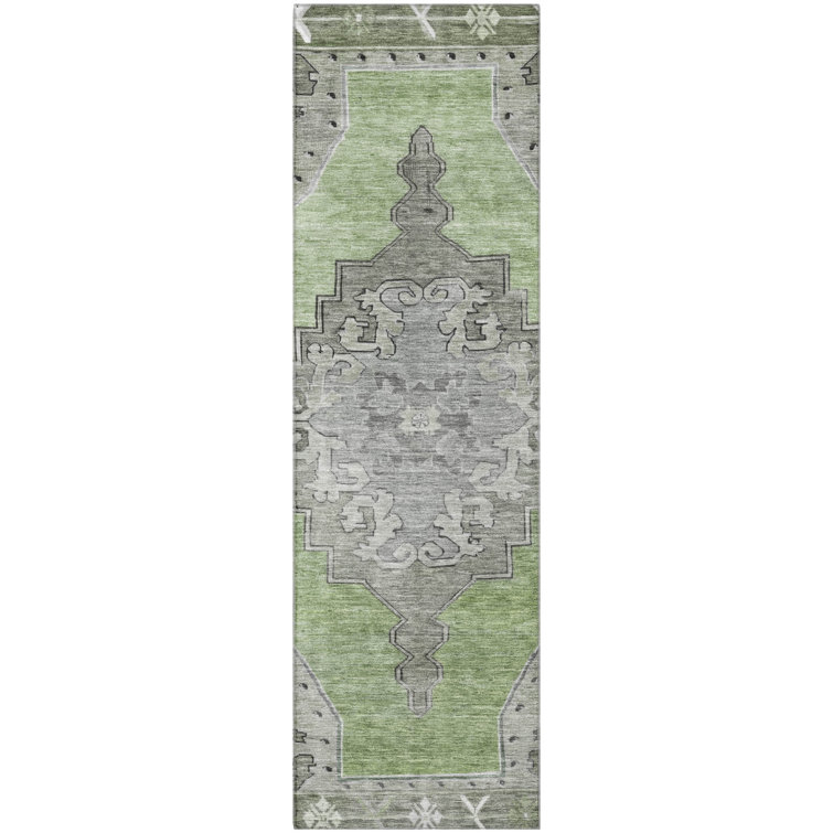 Premium Machine Washable Lubbers AMF1731 Global Rug