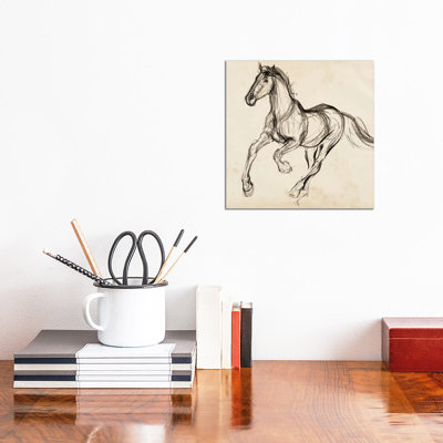 Gestural Apaloosa I by Jennifer Paxton Parker - Wrapped Canvas Print