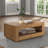 ACME Harlan Coffee Table, Brown Finish