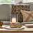 Vaill 9.5'' H Solid Wood Tabletop Hurricane