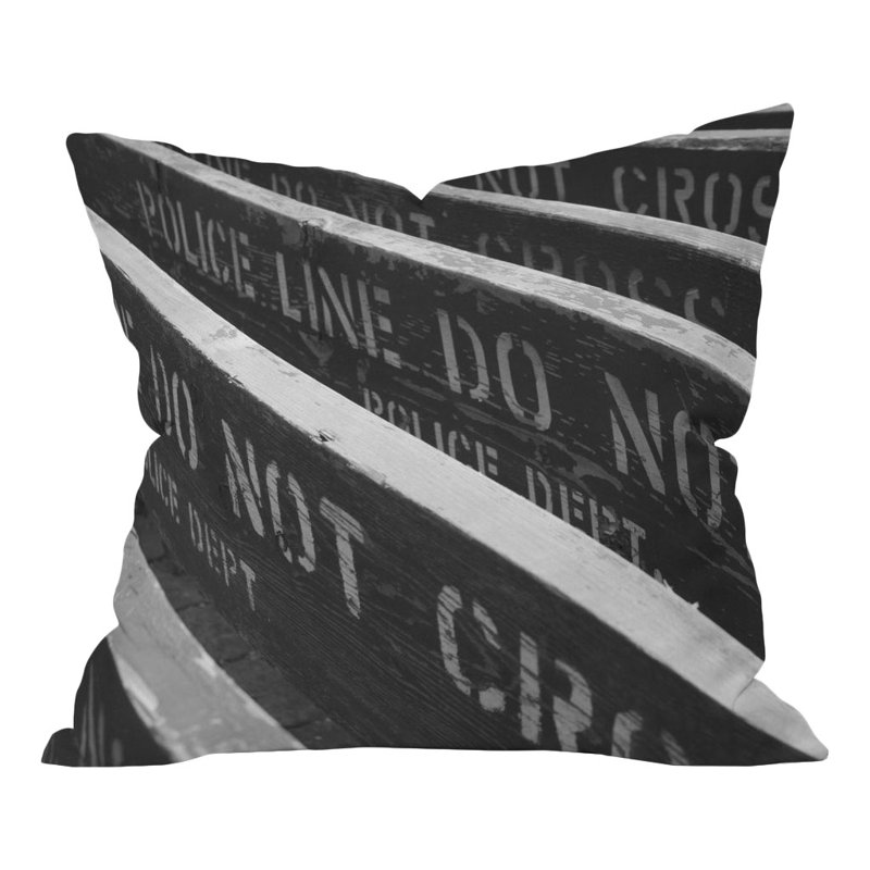 Coussin décoratif chance do ya Leonidas Oxby, 16 po x 16 po