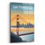 «San Francisco 2» par Omar Escalante, art mural en verre acrylique-612875521