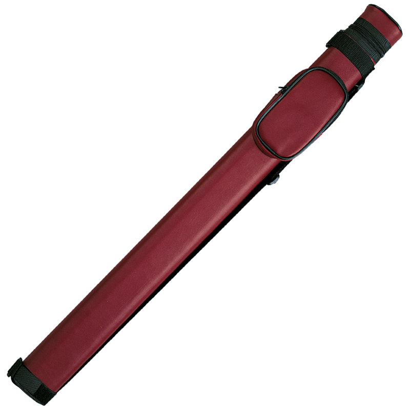 1/1 Hard Pool Cue Case, Burgundy