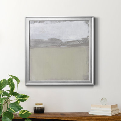 Silver Ribbon Horizon II-Premium Framed Canvas - Ready To Hang