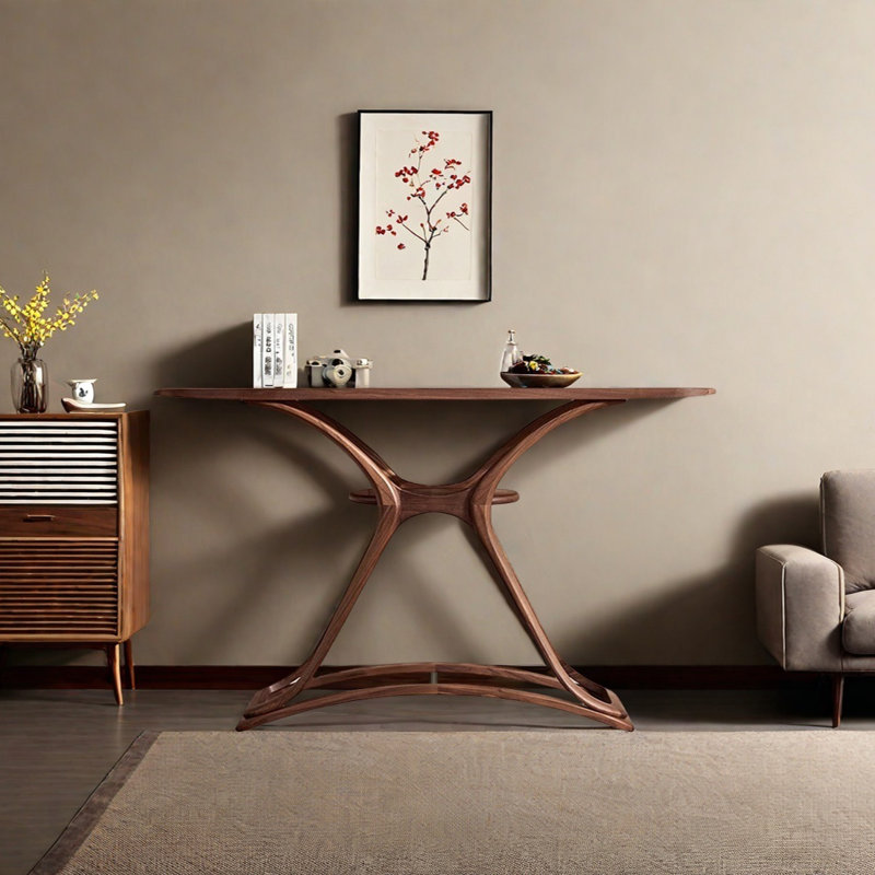 Console Retro Minimalist Elegant, H 33,46 po x l 54,33 po x P 13,78 po