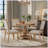5 - Piece Pedestal Dining Set-1051845927