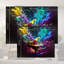 Single Picture Frame LED Illuminated Wall Art Wall Art on Glass / Aluminium-126532617