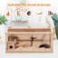 Cage à hamster en bois Amalyah