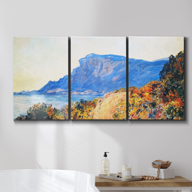 «Big Red One II» sur toile, ensemble de 3 pièces, H 36 po x l 72 po x P 2 po