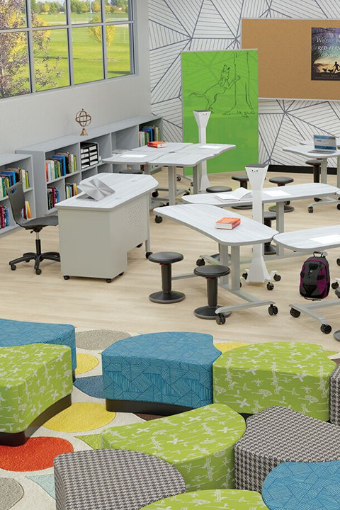 Creator Adjustable Height Activity Table