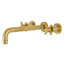 Concord Double Handle Wall Mounted Tub Spout-44388681-72475871