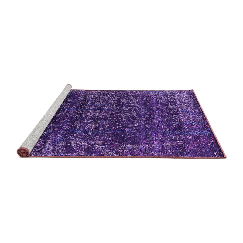 Floral Indoor Rug, Square 5'
