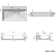 Cpingao 23.5'' Solid Surface Rectangular Bathroom Sink with Overflow
