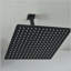 Pomme de douche 16 po noir mat