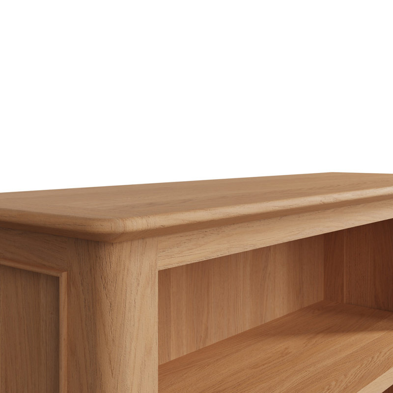 Bisbrooke Small Narrow Bookcase, 90cm  H x 90cm W x 30cm D