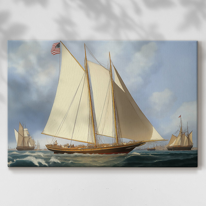 Série Nautical-CII - Cavas enveloppés de galerie, 32 x 48
