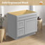 Base de meuble-lavabo simple 36 po Hibbitts seulement-868851580